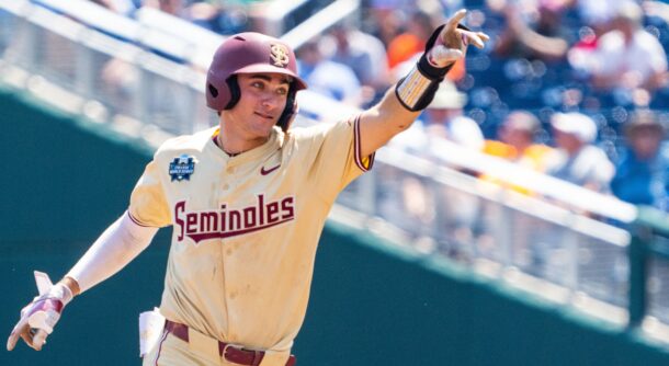 Florida State shortstop Alex Lodise