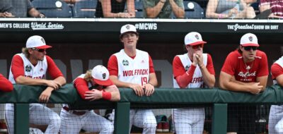 NC State baseball dugout