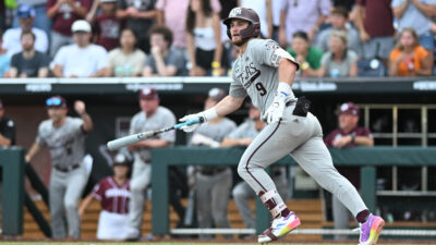 Gavin Grahovac shown during an at-bat.