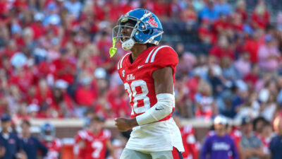 Ole Miss DB Jadon Canady.