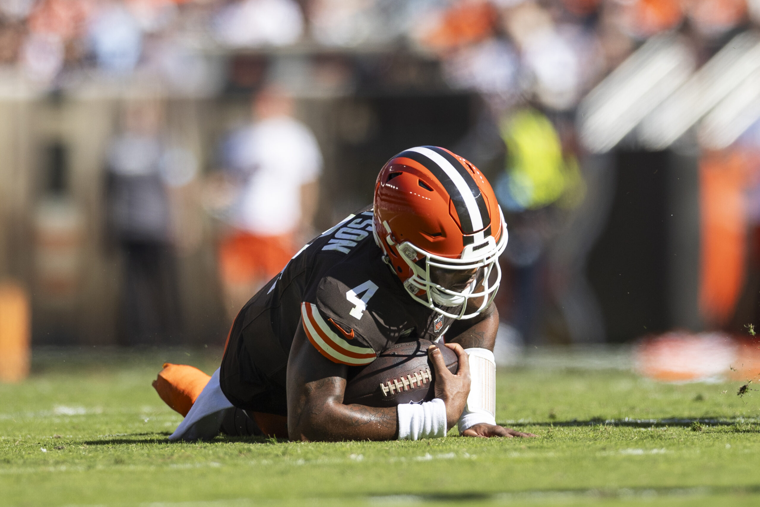 Stephen A. Smith pins Myles Garrett’s trade request on Deshaun Watson