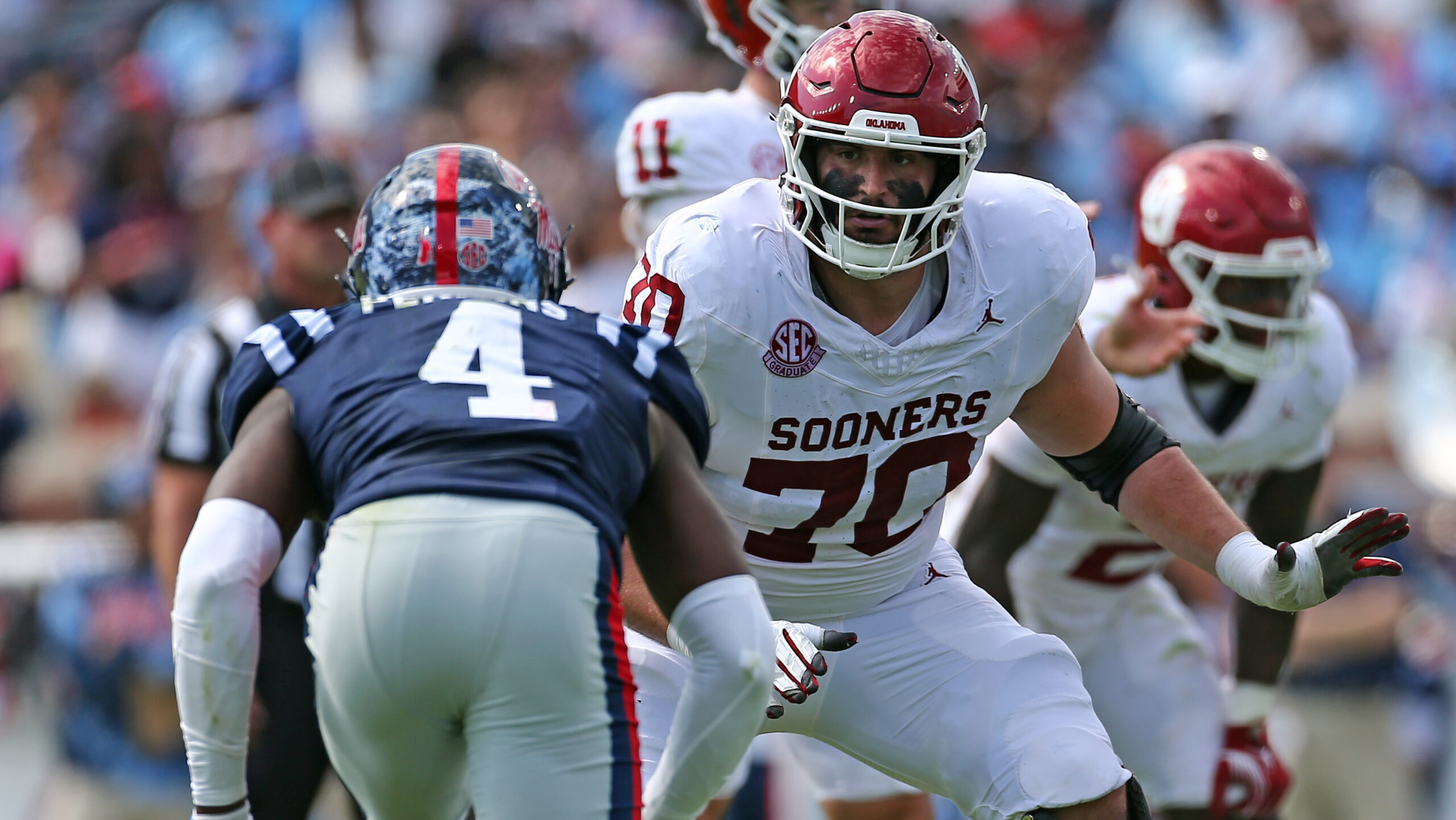 Oklahoma OL Michael Tarquin declares for 2025 NFL Draft