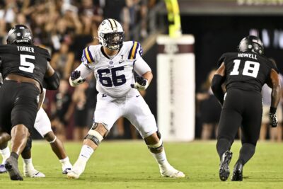 A play from LSU's game against Texas A&M.