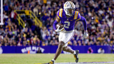 Kyren Lacy shown during LSU-Oklahoma game.