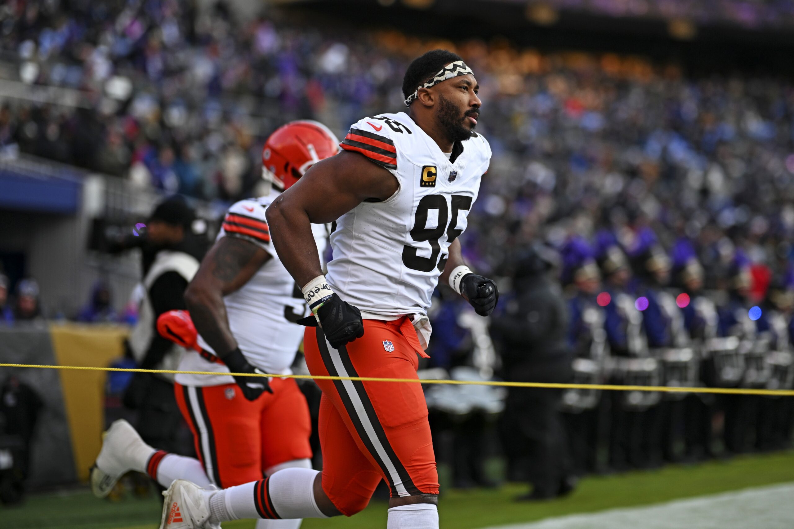 Myles Garrett says trade request to Browns is about wanting ‘to get to contending’