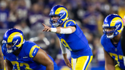 LA Rams QB Matthew Stafford.