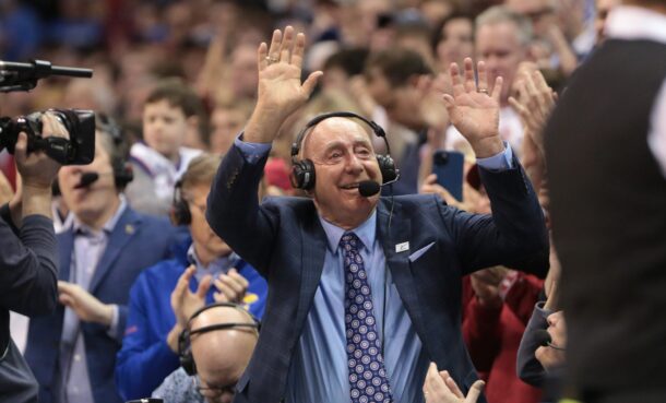 ESPN announcer Dick Vitale.