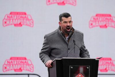 Ohio State head coach Ryan Day.