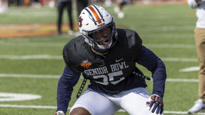 Auburn LB Jalen McLeod.