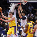 Los Angeles Lakers forward Dalton Knecht.