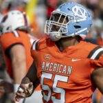 UNC offensive lineman Willie Lampkin