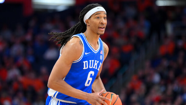 Malik Brown shown during Duke game.