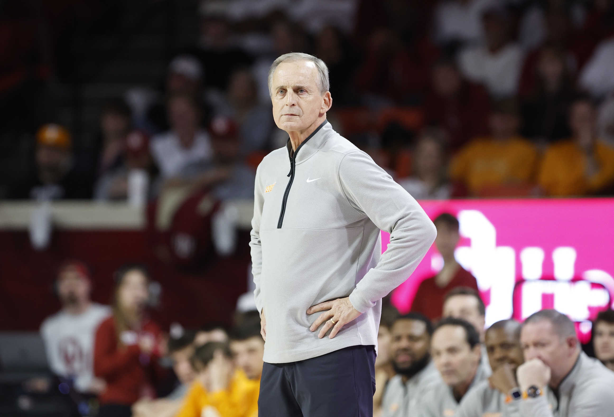 Rick Barnes says Tennessee has had its best offensive halves in last 2 games