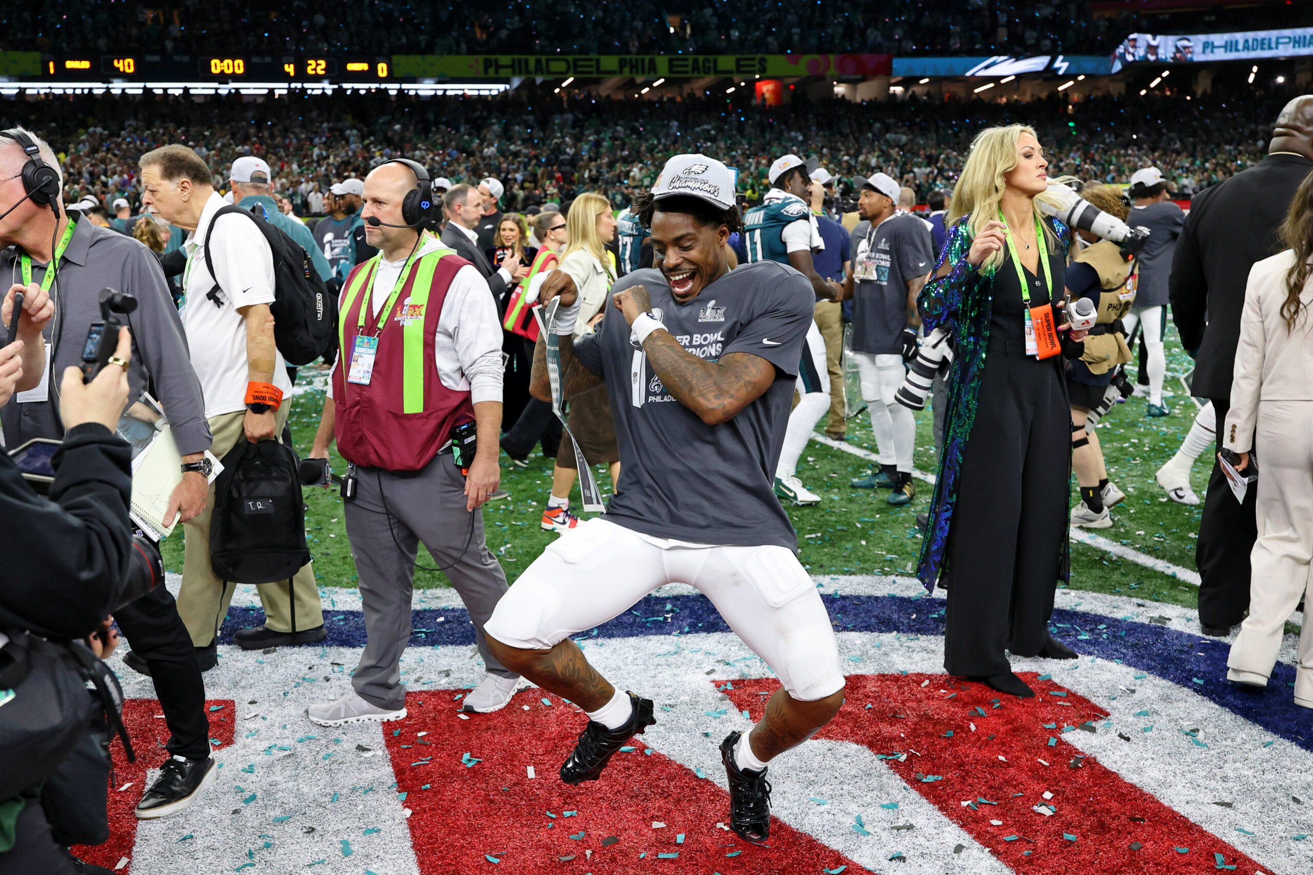 Former Florida DB CJ Gardner-Johnson delivers iconic description of Eagles’ Super Bowl performance