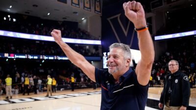 Auburn head coach Bruce Pearl.