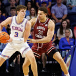 Florida's Micah Handlogten in action.
