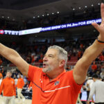 Auburn head coach Bruce Pearl.
