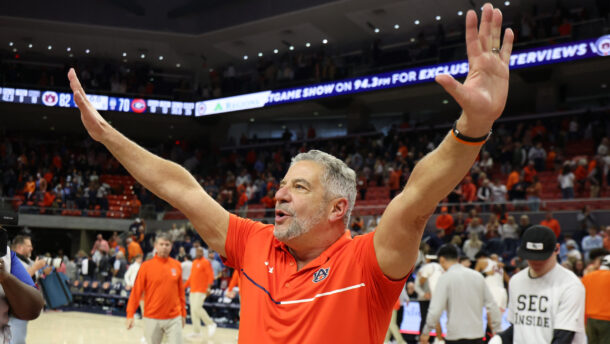 Auburn head coach Bruce Pearl.
