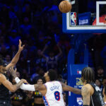 Nic Claxton hits a game-winning shot in the NBA.