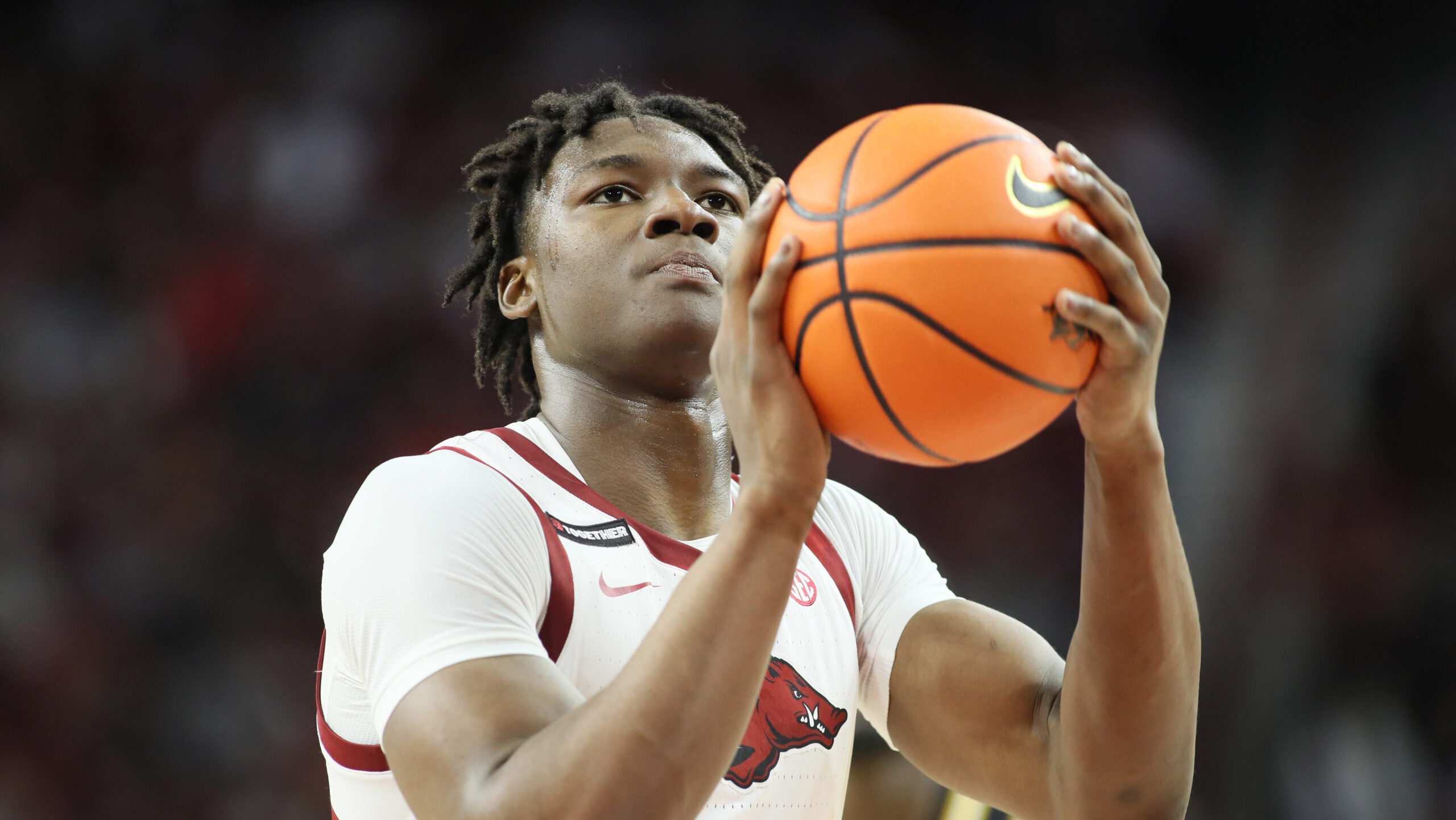 Arkansas shares injury update on Adou Thiero ahead of Texas game