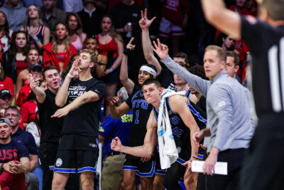 Arizona and BYU basketball game.