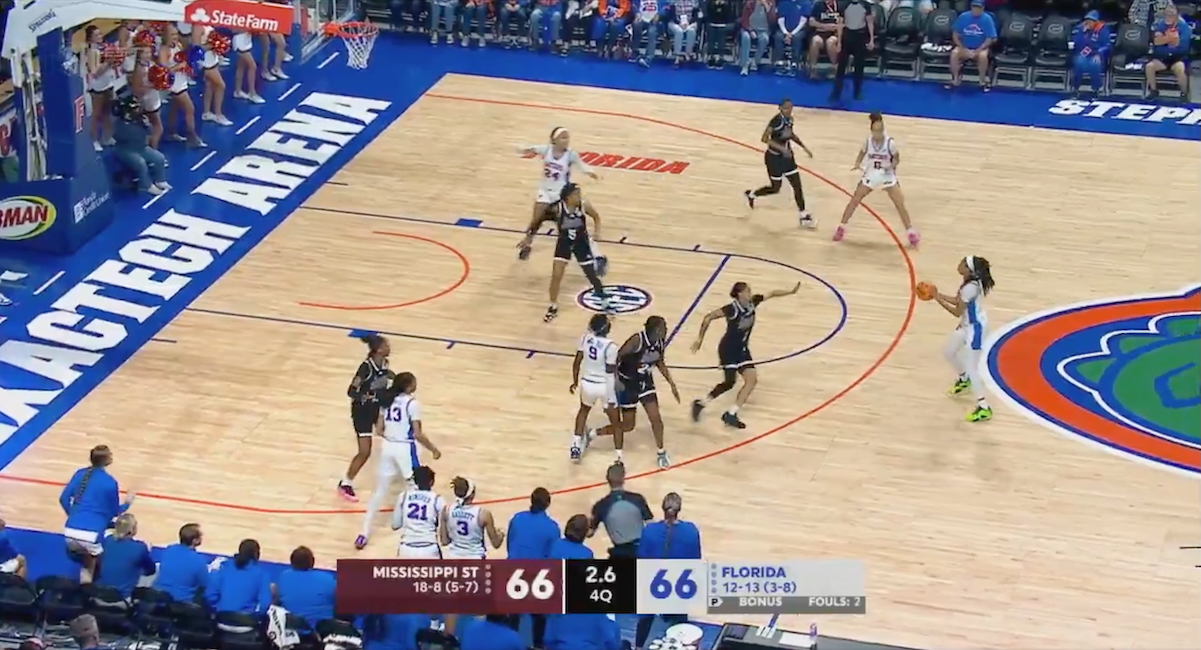 Florida women defeat Mississippi State on 3-pointer at buzzer