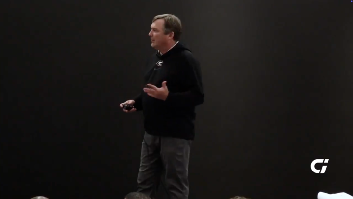 Kirby Smart savagely trolls Johnny Manziel during Nike clinic