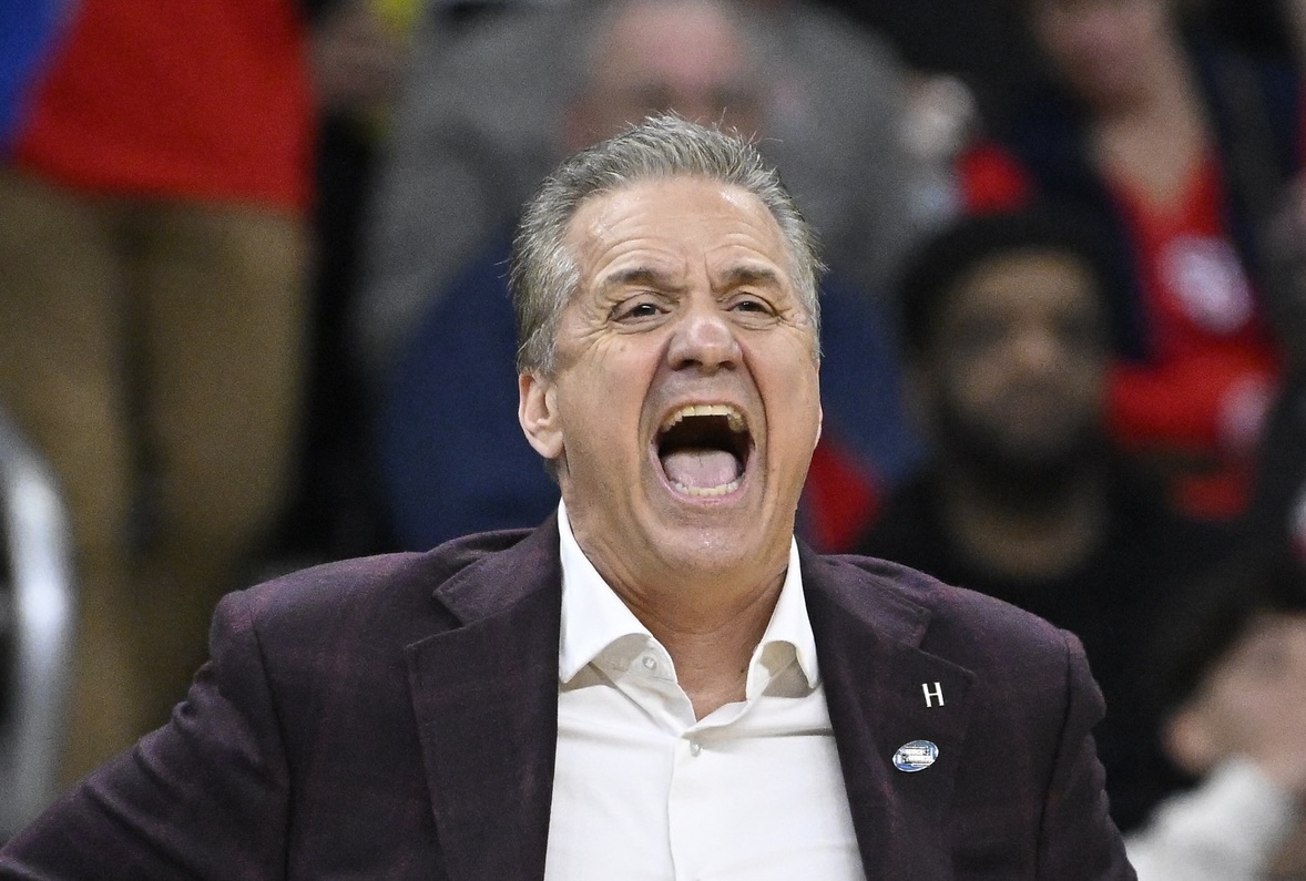 John Calipari was staring at another one of those devastating NCAA Tournament losses, until he wasn’t