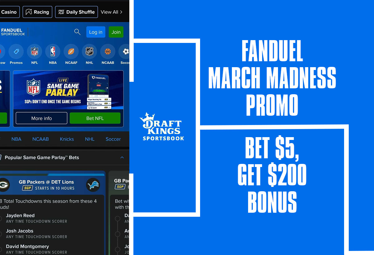 FanDuel March Madness Promo: Win $200 in Bonuses for the NCAA Tournament