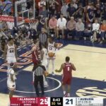 Grant Nelson does the Crimson Crane celebration against Auburn.