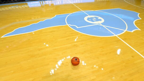 North Carolina basketball logo.