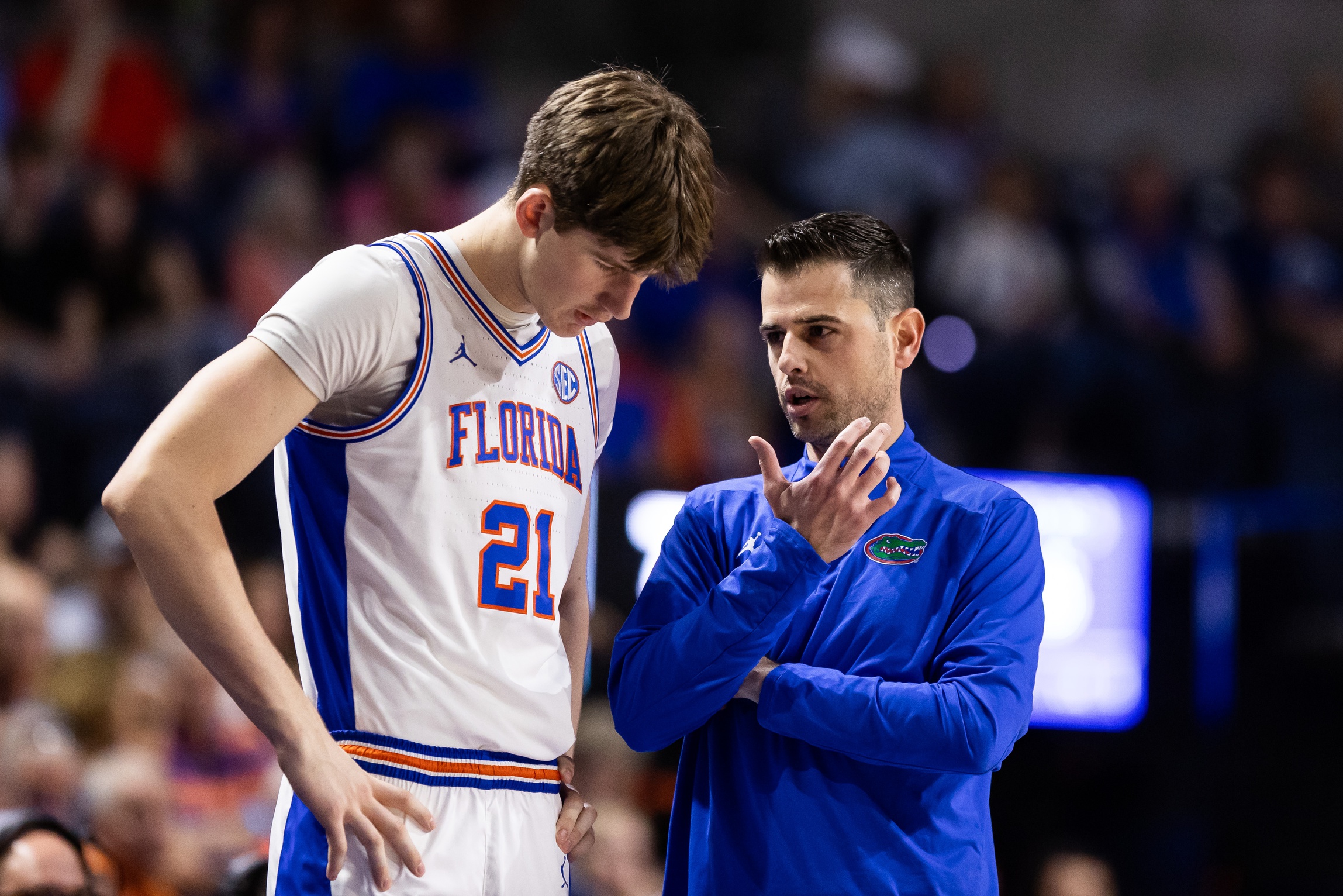 Alex Condon gives update on injured ankle ahead of Elite Eight game vs. Texas Tech