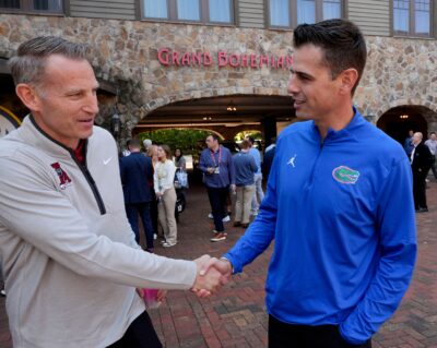 Nate Oats and Todd Golden are shown.