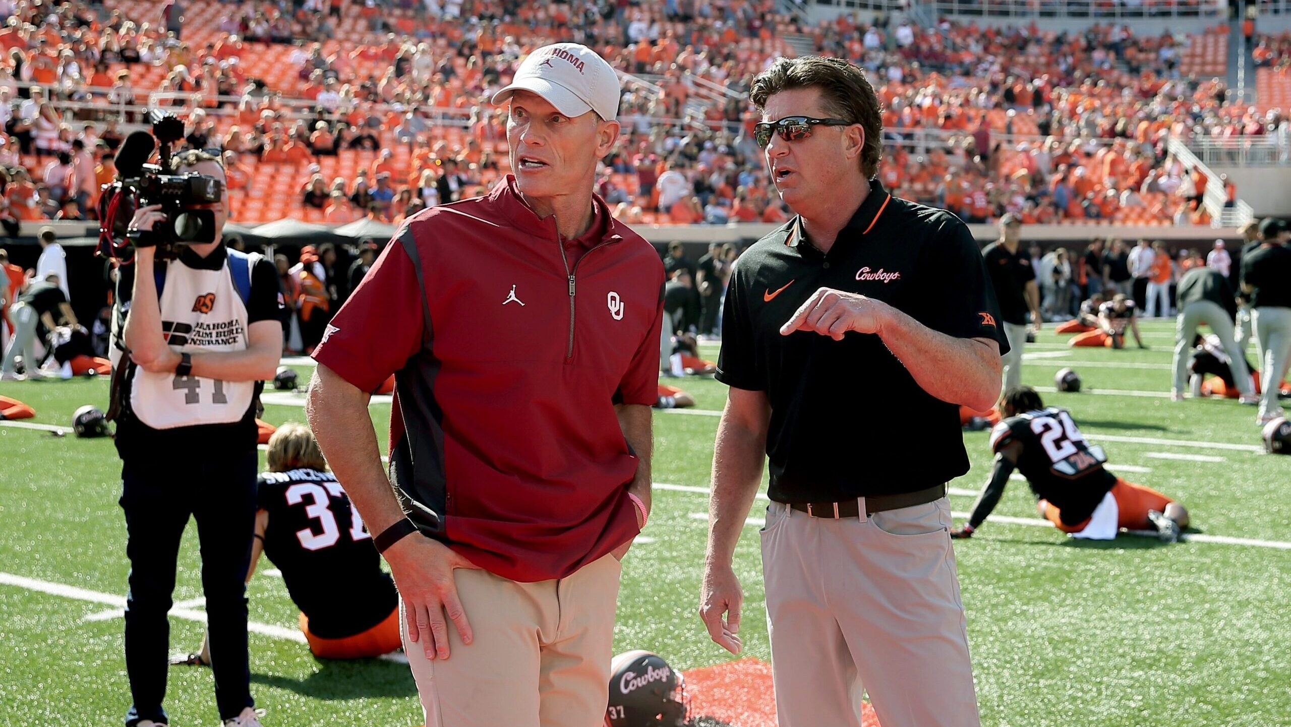 Mike Gundy suggests home-and-home spring game to revive Bedlam series