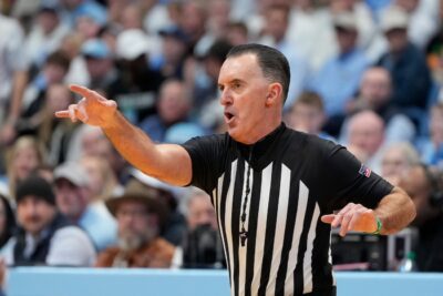 College basketball referee Roger Ayers.