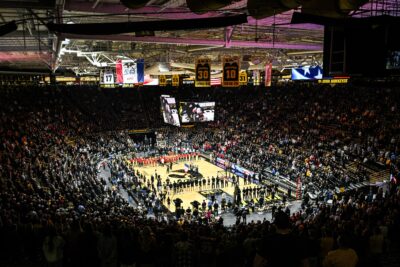 Iowa's Carver Hawkeye Arena is shown.