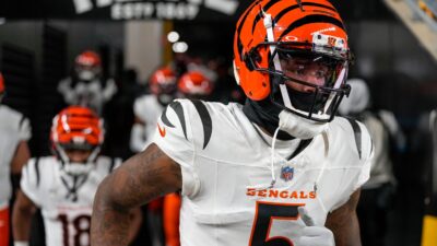 Tee Higgins is shown.