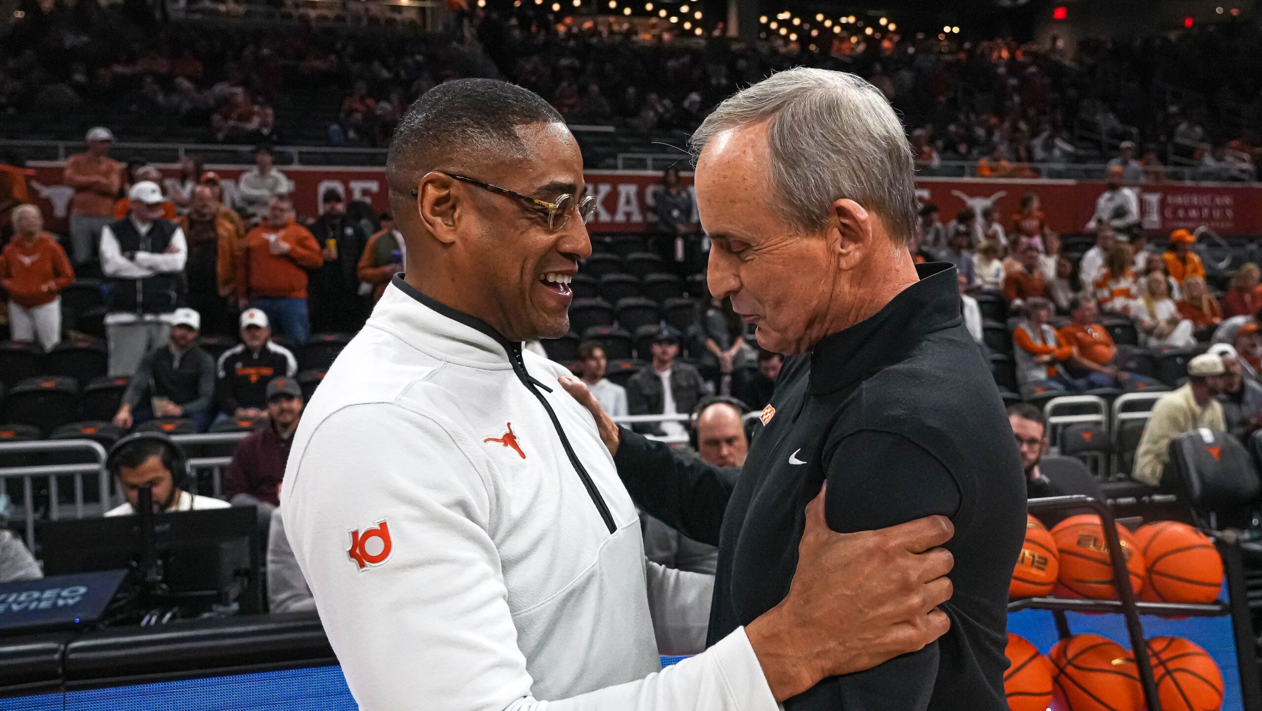 Rick Barnes reacts to former assistant Rodney Terry’s Texas firing