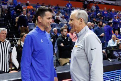Rick Barnes and Todd Golden have met twice this year, with each coach winning once in a blowout. Will they meet a third time this week in Nashville?