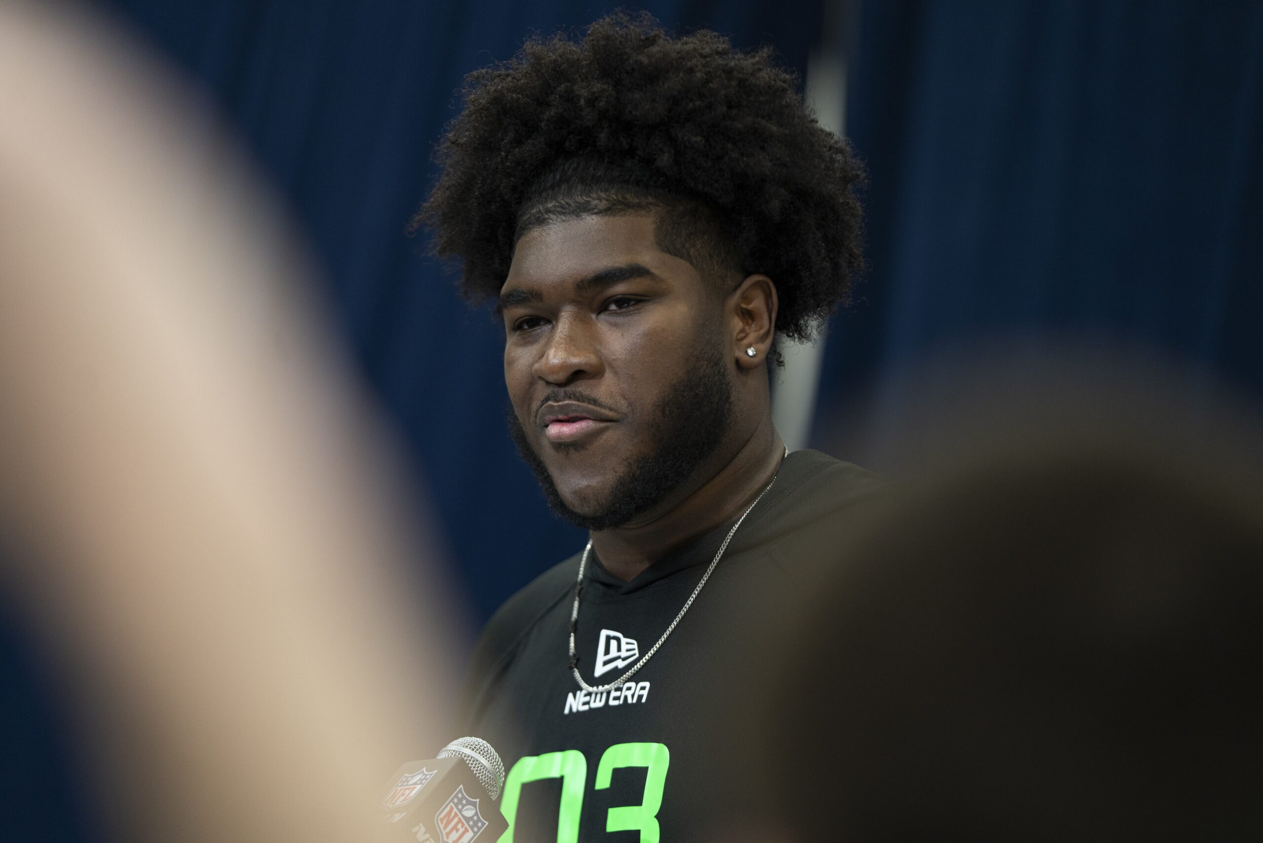 Alabama lineman Tyler Booker describes his game as ‘legal assault’