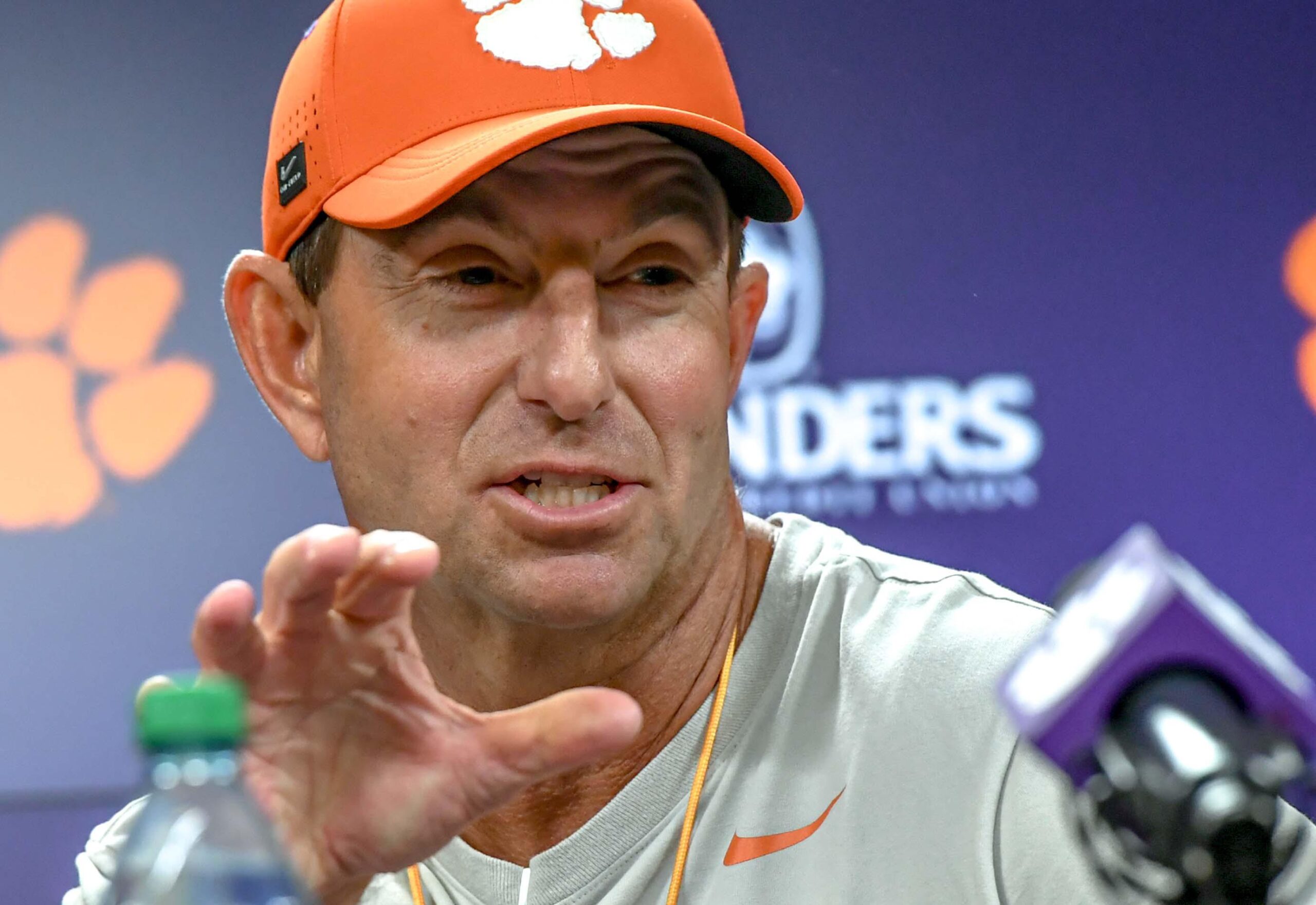Dabo Swinney dismisses canceling spring games to fight tampering in transfer portal
