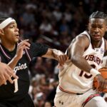 Auburn and Texas A&M play basketball in 2025.