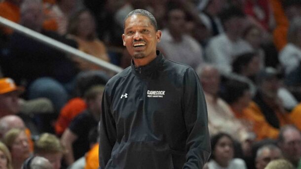 South Carolina head coach Lamont Paris.
