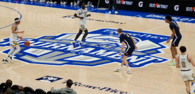 ACC Tournament court.