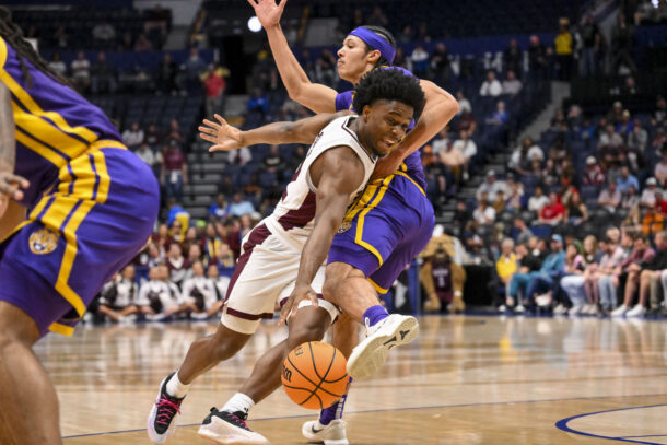 Josh Hubbard in the SEC Tournament.