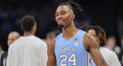 North Carolina's Jae'Lyn Withers.