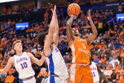 Tennessee basketball is shown.