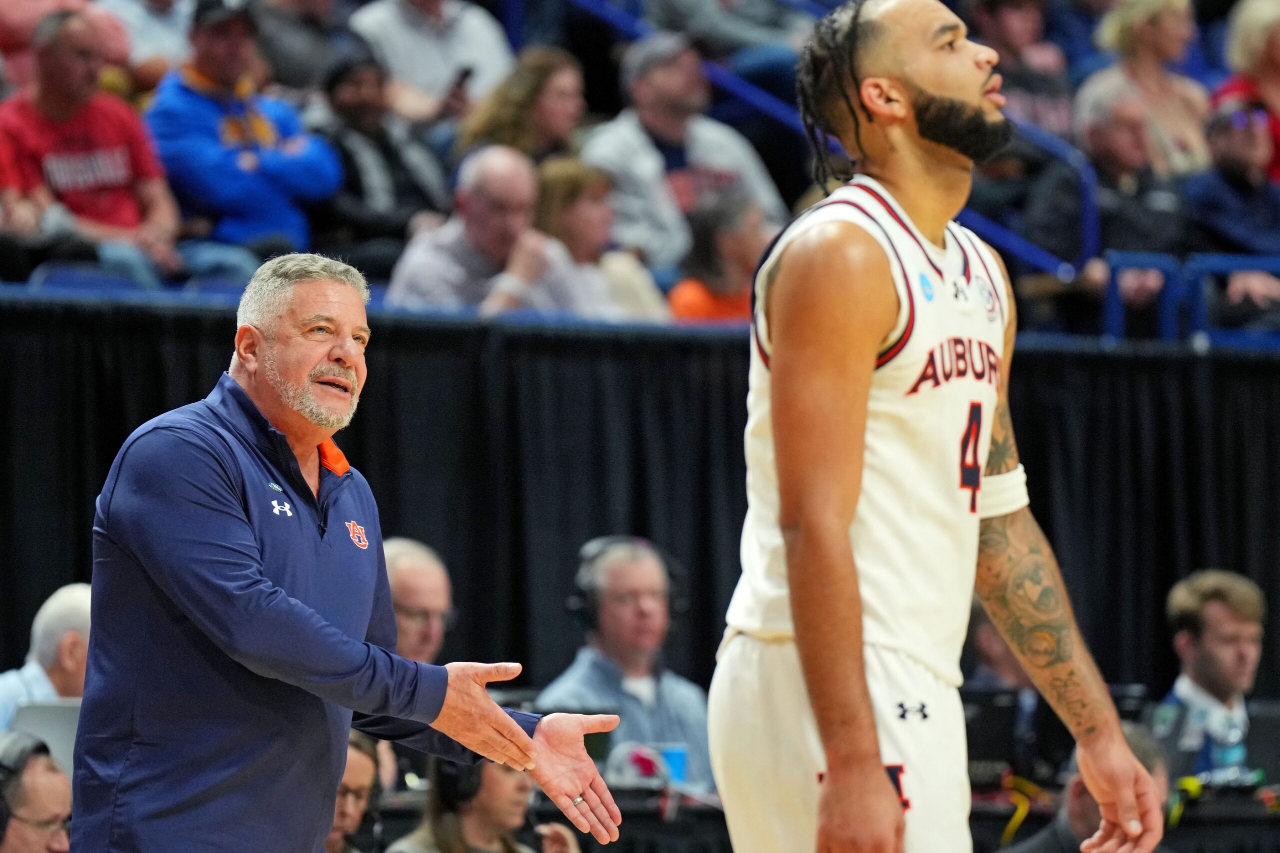 Bruce Pearl says Auburn has slipped after first-round NCAA Tournament win