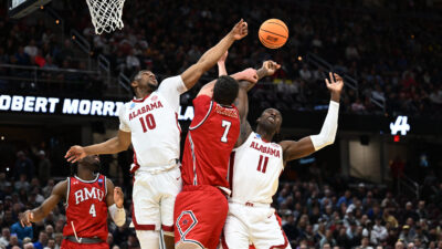 Alabama and Robert Morris in action.