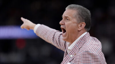 Arkansas head coach John Calipari.